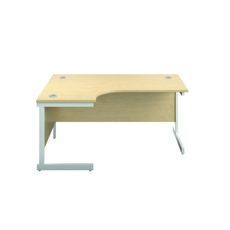 Jemini Rdl LH Cantilever Desk Maple