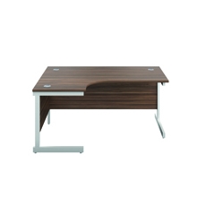 Jemini Rdl LH Cantilever Desk D/Wal