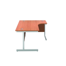 Jemini Rdl RH Cantilever Desk Beech