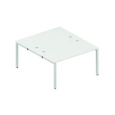 Jemini 2P Bench Desk 1200 White