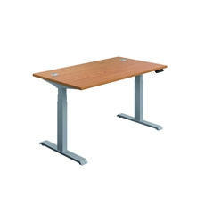 Jemini Sit/Stand Dsk 1200x800 N/Oak