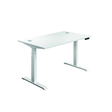 Jemini Sit/Stand Dsk 1200x800 White