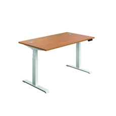 Jemini Sit/Stand Dsk 1400x800 N/Oak