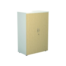 Jemini Wdn Cupboard 1200 White/Maple