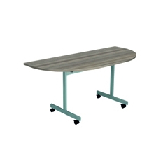 Jemini D-End Tilt Table 700 Grey Oak