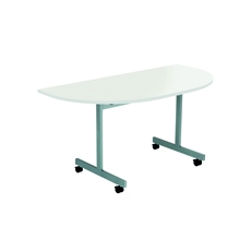 Jemini D-End Tilt Table 700 White