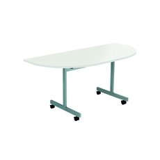 Jemini D-End Tilt Table 800 White