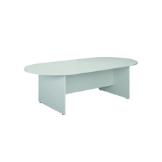 Jemini D-End Meet Table 1800 White