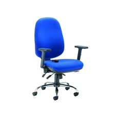 Arista Aire Hbk Erg Chair Blue