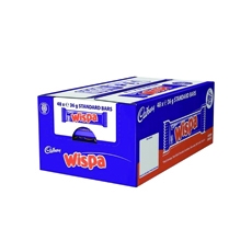 Cadbury Wispa Chocolate Bar 36g Pk48