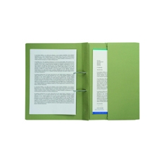 Pocket Spiral Files Fc Green Pk25