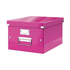 Leitz Click Store Med Stor Box Pink
