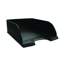 Leitz Plus Letter Tray Jumbo Black