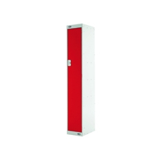 Single Compartment Locker 300 Red