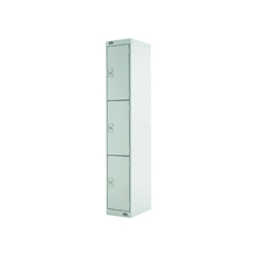 Three Compartment Locker 300 L/Grey