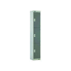 Three Compartment Locker 300 D/Grey