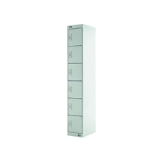 Six Compartment Locker 300 L/Grey