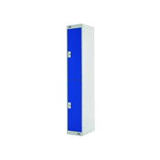 Two Compartment Locker 450 Blue