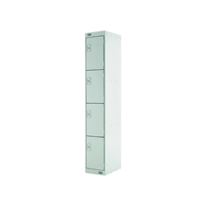 Four Compartment Locker 450 L/Grey