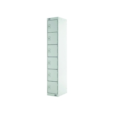 Six Compartment Locker 450 L/Grey