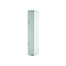 Express Standard Locker 2 Door Grey