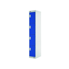 Four Comp Express Std Locker Blue