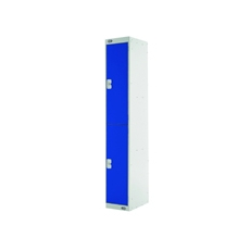 Two Comp Express Std Locker Blue