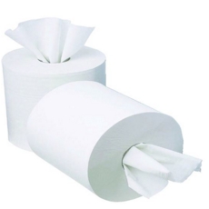 Essentials Mini Centrefeed 2ply White Rolls C2W065