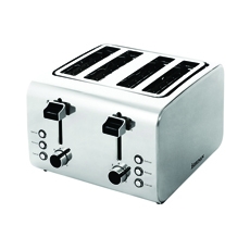 Igenix 4Slice S/Steel Toaster Ig3204