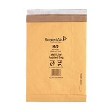 Mail Lite Gold Padded Bags H/5 264x374mm P50