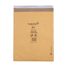 Mail Lite Gold Padded Bags K/7 365x476mm P50