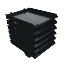 Avery Paperstack 6 Tray Black 5336