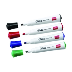 Nobo Glide Drymarker Ast Pk4