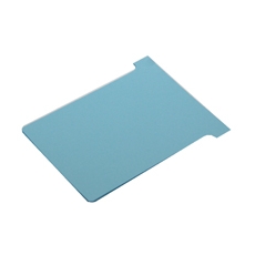 Nobo T-Card Size 2 Light Blue Pk100