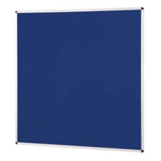 Notice Board Aluminium Frame 1200X1200mm Blue