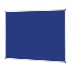 Notice Board Aluminium Frame 1200 X 1500mm Blue