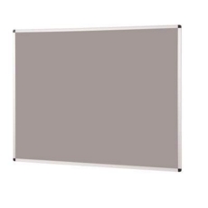 Notice Board Aluminium Frame 1200 X 1500mm Grey