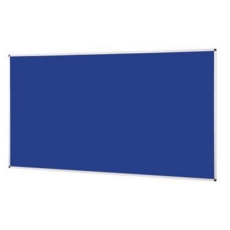 Noticeboard Aluminium Frame 2400X1200mm Blue