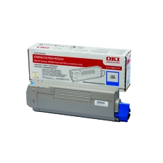 H Oki C5850 Cyan Toner Cartridge