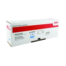 Oki C610 Cyan Toner 44315307