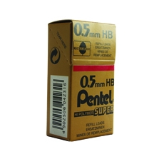 Pentel Leads 0.5mm Tube12 Hb C505-Hb