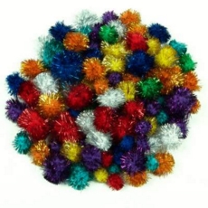 Glitter Pompoms