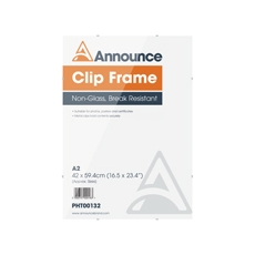 Announce A2 Metal Clip Frame