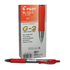 Pilot G2 07 Rflable Red Box 12