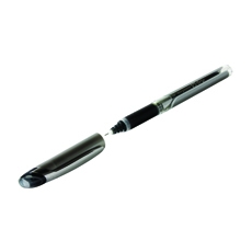 Pilot V5 Grip Liq Ink RBall Blk Pk12