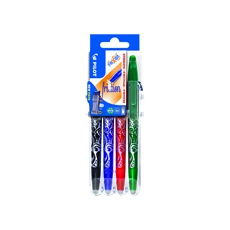 Pilot FriXion Set2Go Rball Astd Pk4