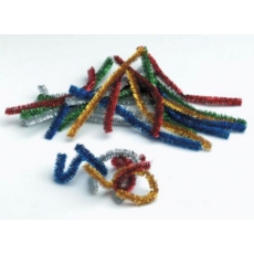 Pipe Cleaners Glitter Sparkles 300 X 6mm 7116-01