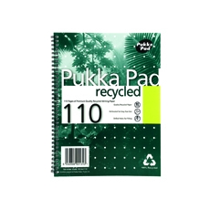 Pukka Recycled Wirebound Pad A4 Pk3