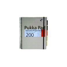 Pukka Exec Ruled Project Book A4 Pk3