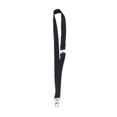 Announce Textile Necklace Black P10